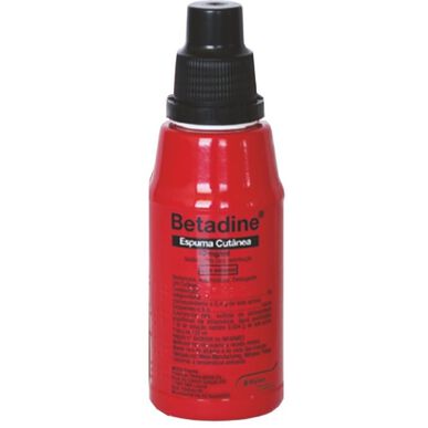 Betadine espuma - 125 ml
