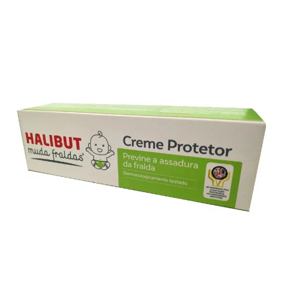 Halibut Muda Fraldas Creme Protetor 50 g